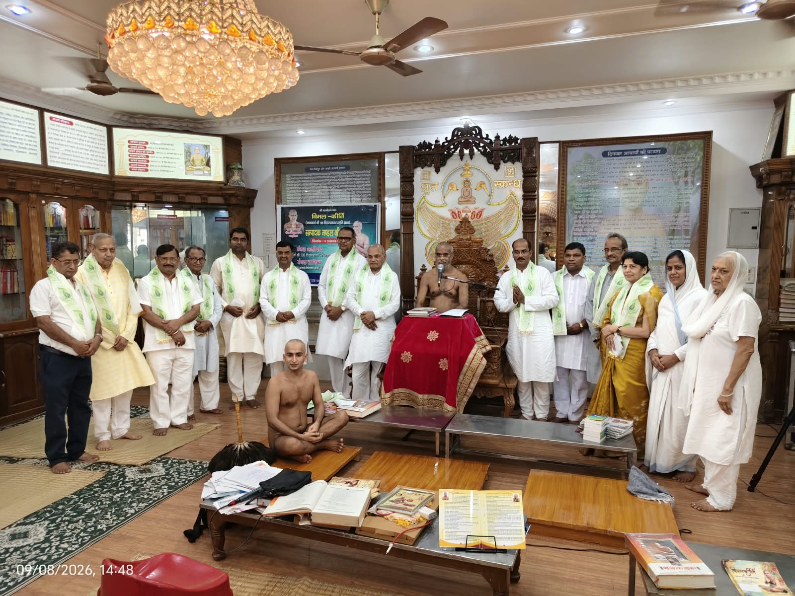आचार्यश्री विनिश्चय सागर के सान्निध्य में विमलकीर्ति स्मृति-ग्रंथ संपादक मंडल की बैठक संपन्न: गणाचार्य श्री विरागसागर महाराज के जीवन एवं अवदान पर केंद्रित होगा स्मृति-ग्रंथ