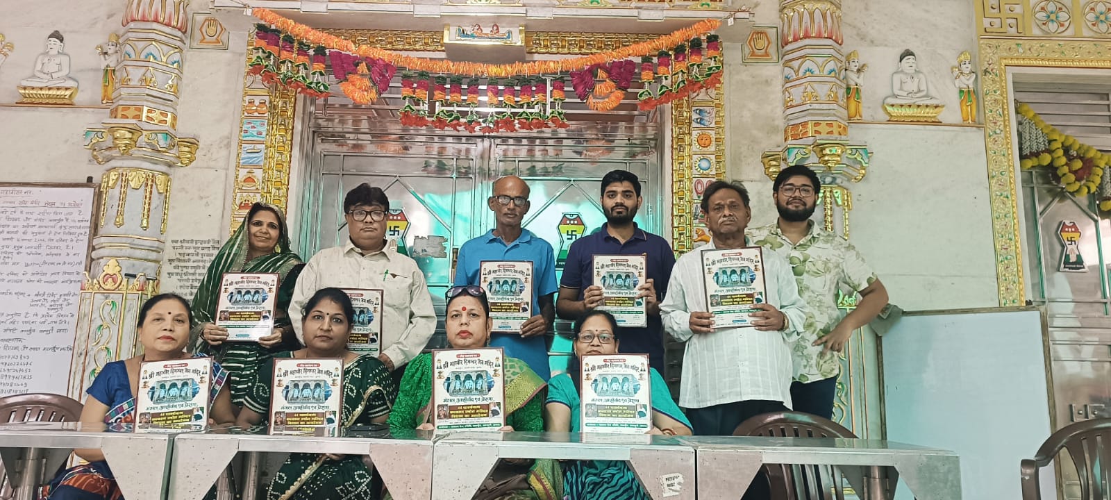 कलाकुंज जैन मंदिर में 44 दिवसीय पार्श्वनाथ कल्याण स्रोत विधान की तैयारियां तेज : 16 अगस्त से होगा शुभारंभ, पत्रकार वार्ता में आमंत्रण पत्रिका का विमोचन