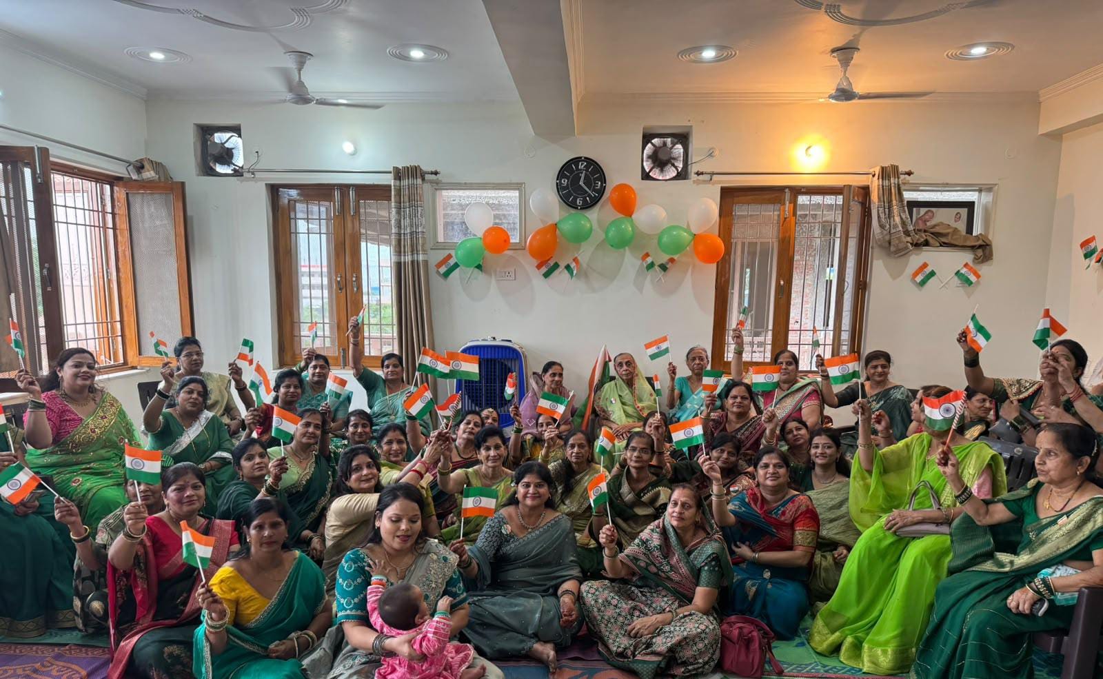 ज्ञानतीर्थ पर भक्तिभाव से मनाई हरियाली तीज : पौधरोपण, भजन प्रस्तुति के साथ खेलों में लिया भाग