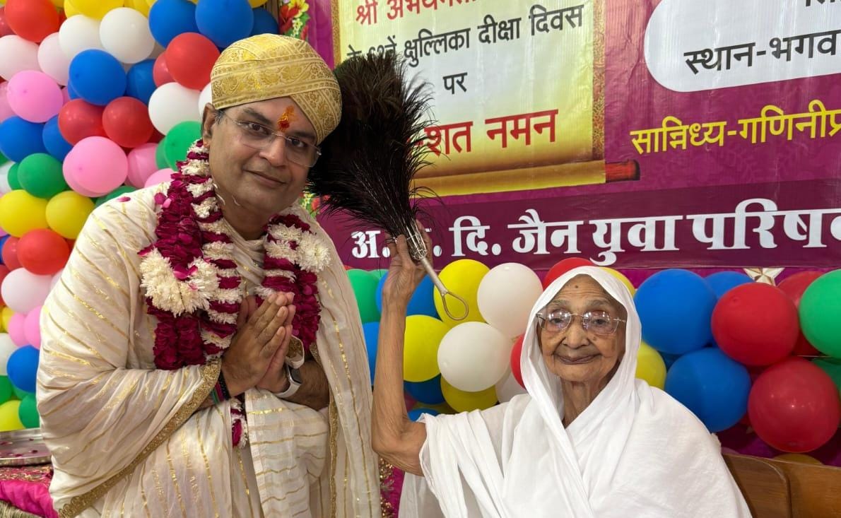 गणिनीप्रमुख श्री ज्ञानमती माताजी के संघस्थ शिष्य विजय जैन जी एक आदर्श युवा व्यक्तित्व : धर्म एवं संस्कृति संरक्षण में सक्रिय योगदान