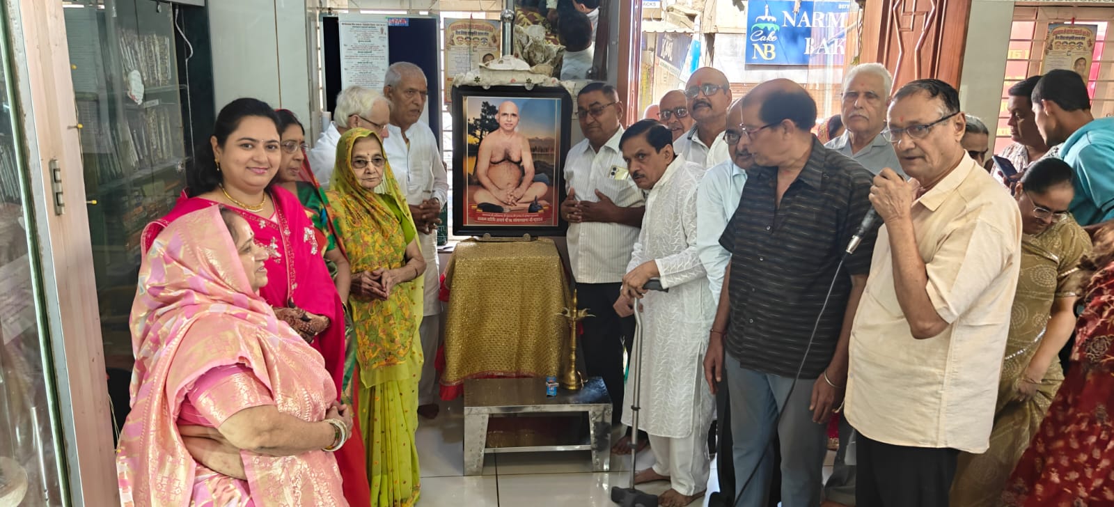 धामनोद में दिनभर धार्मिक कार्यक्रमों के साथ मनाया आचार्य वर्धमान सागर जी का 77वां अवतरण दिवस : भावांजलि से पौधारोपण तक हुए आयोजन, रात्रि में महाआरती के साथ गूंजे जयकारे