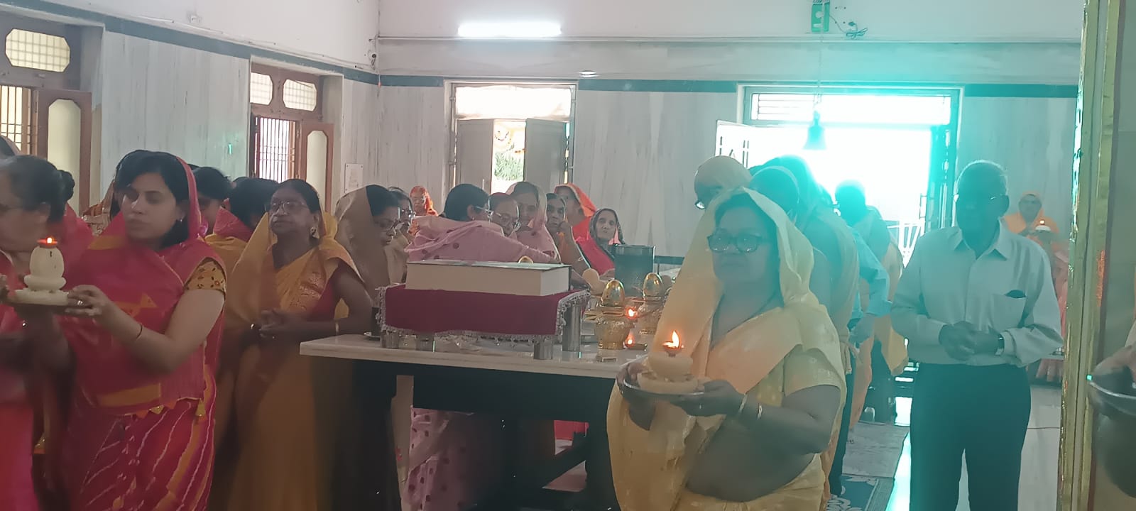 कलाकुंज जैन मंदिर में किया शांतिनाथ महामंडल विधान : निर्वाण लाडू समारोह श्रद्धा भक्ति के साथ हुआ संपन्न