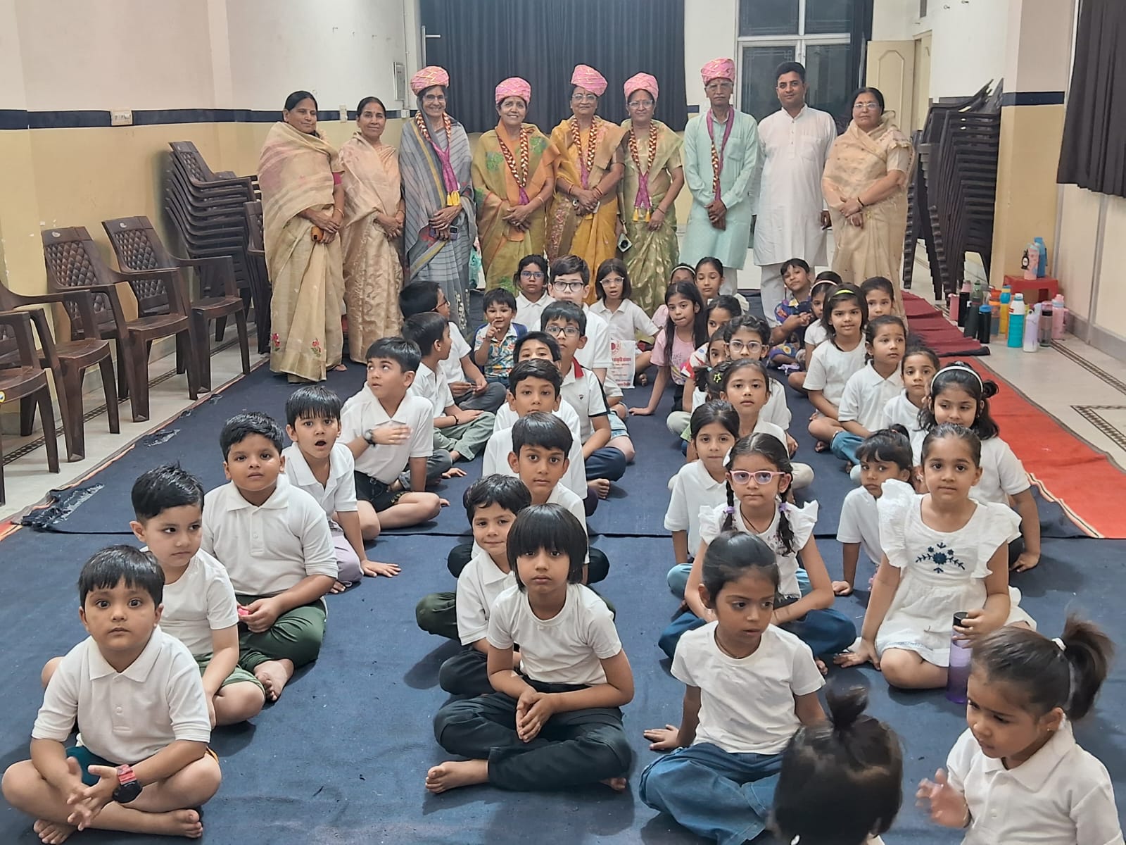 गायत्री नगर संस्कार शिक्षण शिविर में दिखा उत्साह : संस्थान के पदाधिकारियों ने किया शिविर का निरीक्षण