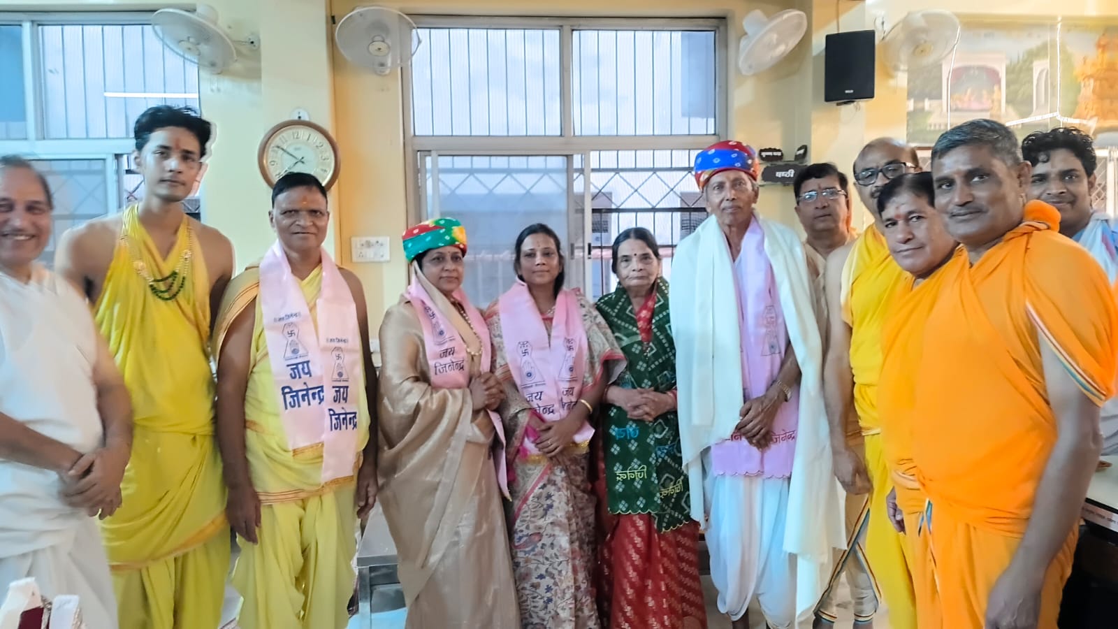 गायत्री नगर में 13वें तीर्थंकर भगवान विमलनाथ जी का मोक्ष कल्याणक श्रद्धाभाव से मनाया : अभिषेक, निर्वाण लाडू एवं सामूहिक आरती में उमड़ी श्रद्धा